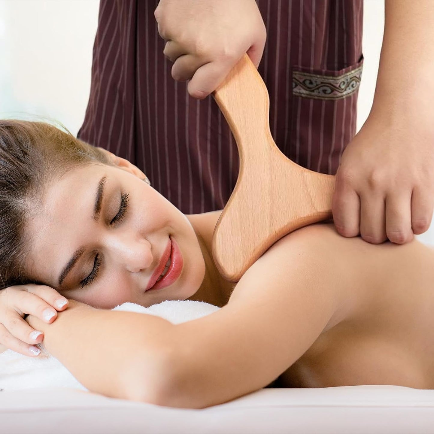 Luna Relief WoodSculpt - 7-in-1 Holztherapie-Set gegen Cellulite